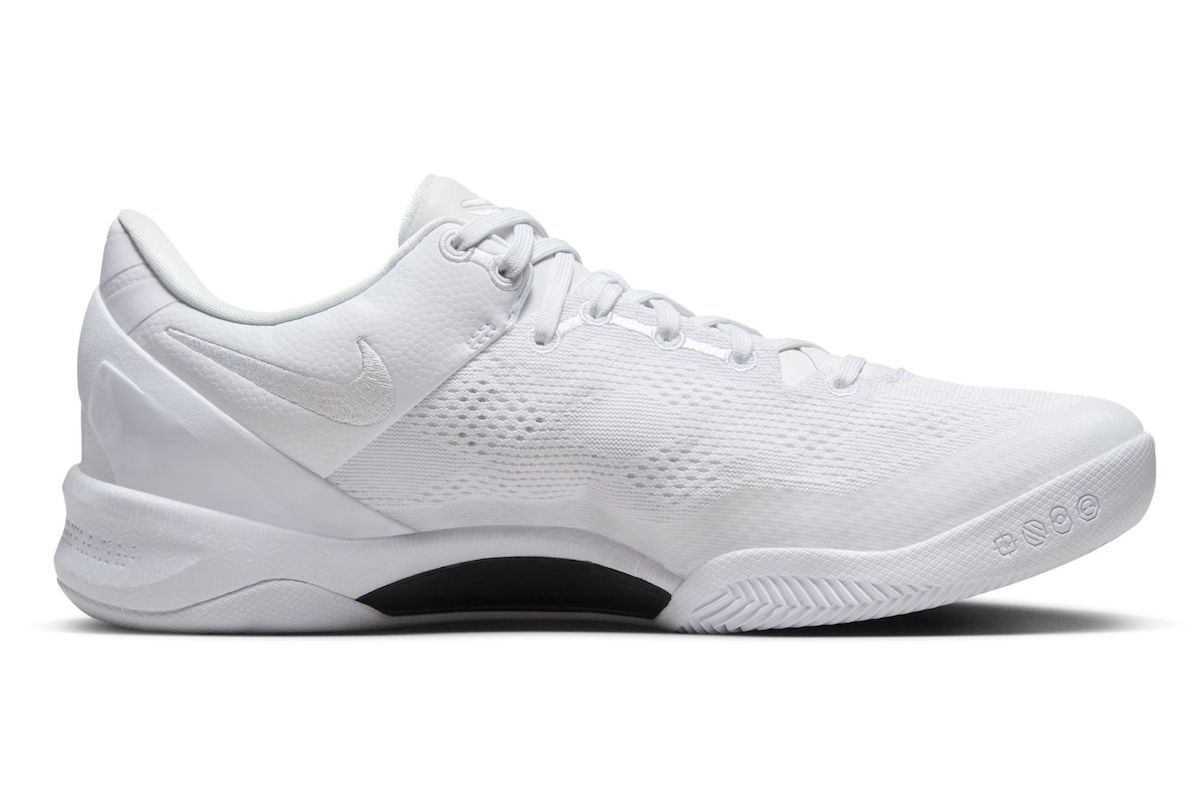 Nike Kobe 8 womens Protro Halo Triple White